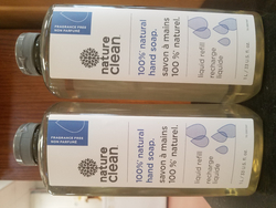 Liquid Soap - Unscented 1L REFILL (Nature Clean)